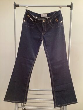 Baby Phat Dark Blue Flare Jeans